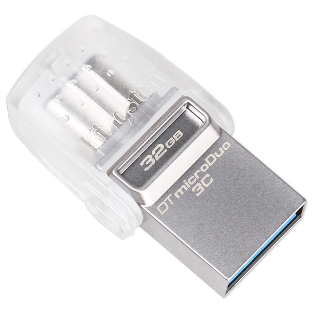 Kingston USB Flash Drive USB 3.1 Type C Memory Stick for PC Phone 32GB