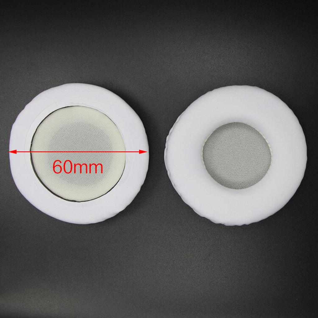 1 Pair Replacement Ear Pads Earmuff Earpads Cover 55/65/75/85/95/105mm 60mm