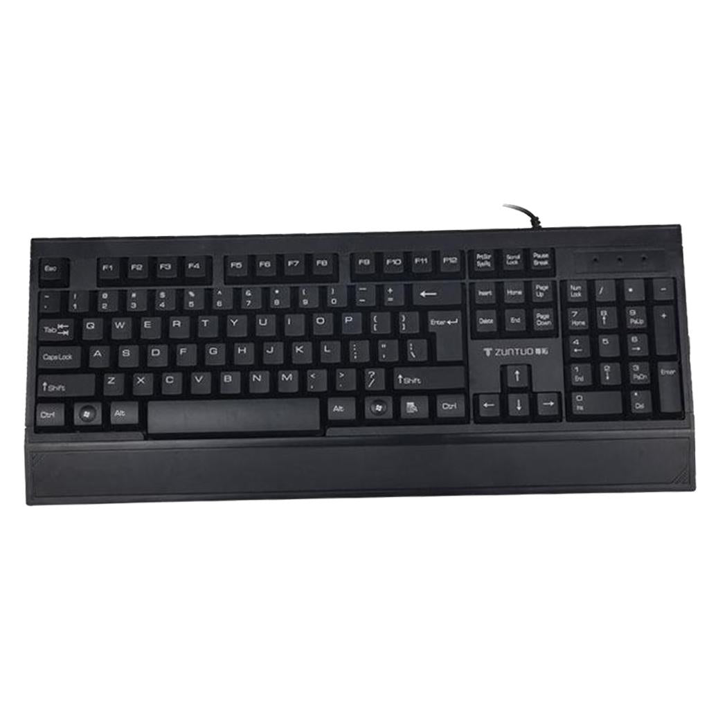 Full Size Corded Wired Keyboard and Mouse Set  only Keyboard