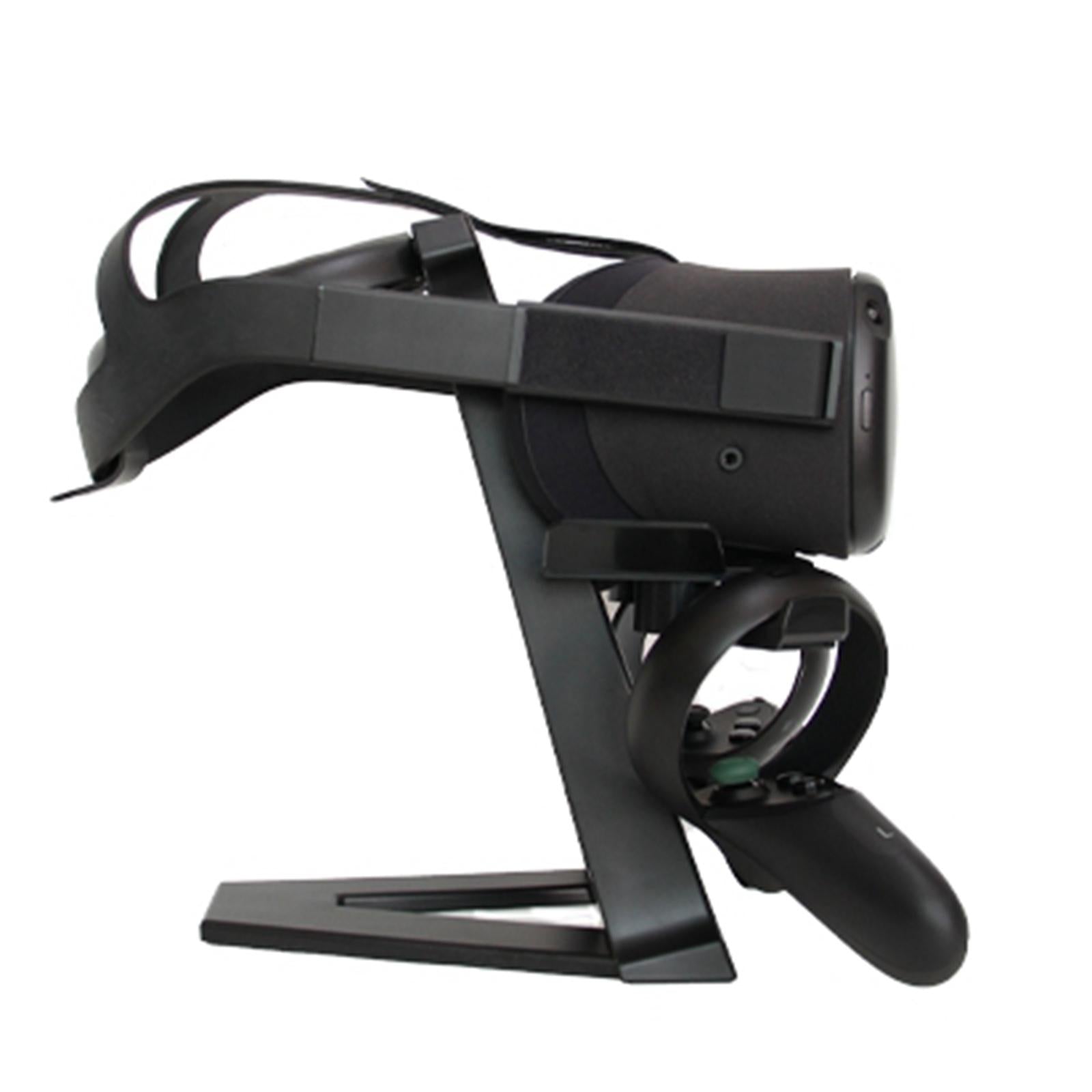Universal VR Stand Headset and Controllers Holder for Oculus Quest 2 black