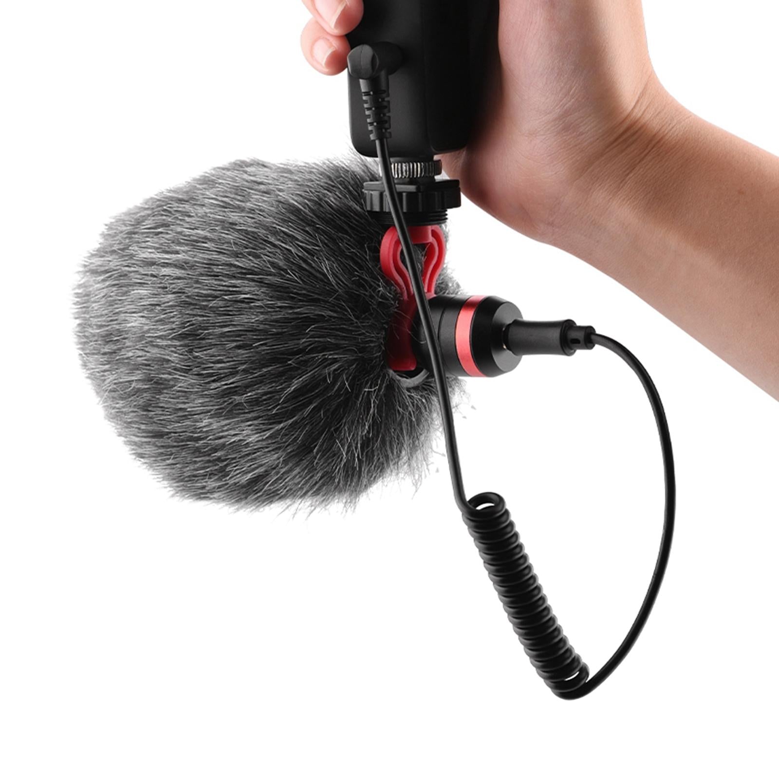 Universal Video Microphone Mic Shock Mount On Camera Recording Microphone