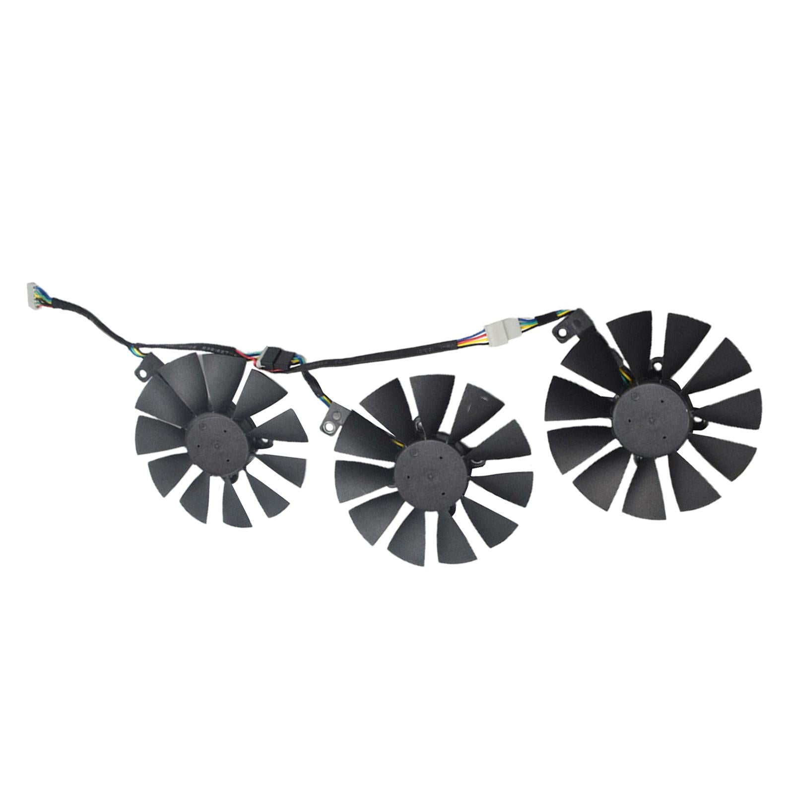 3x Computer Graphics Card Cooling Fan for ASUS Strix GTX 980ti GTX 1060