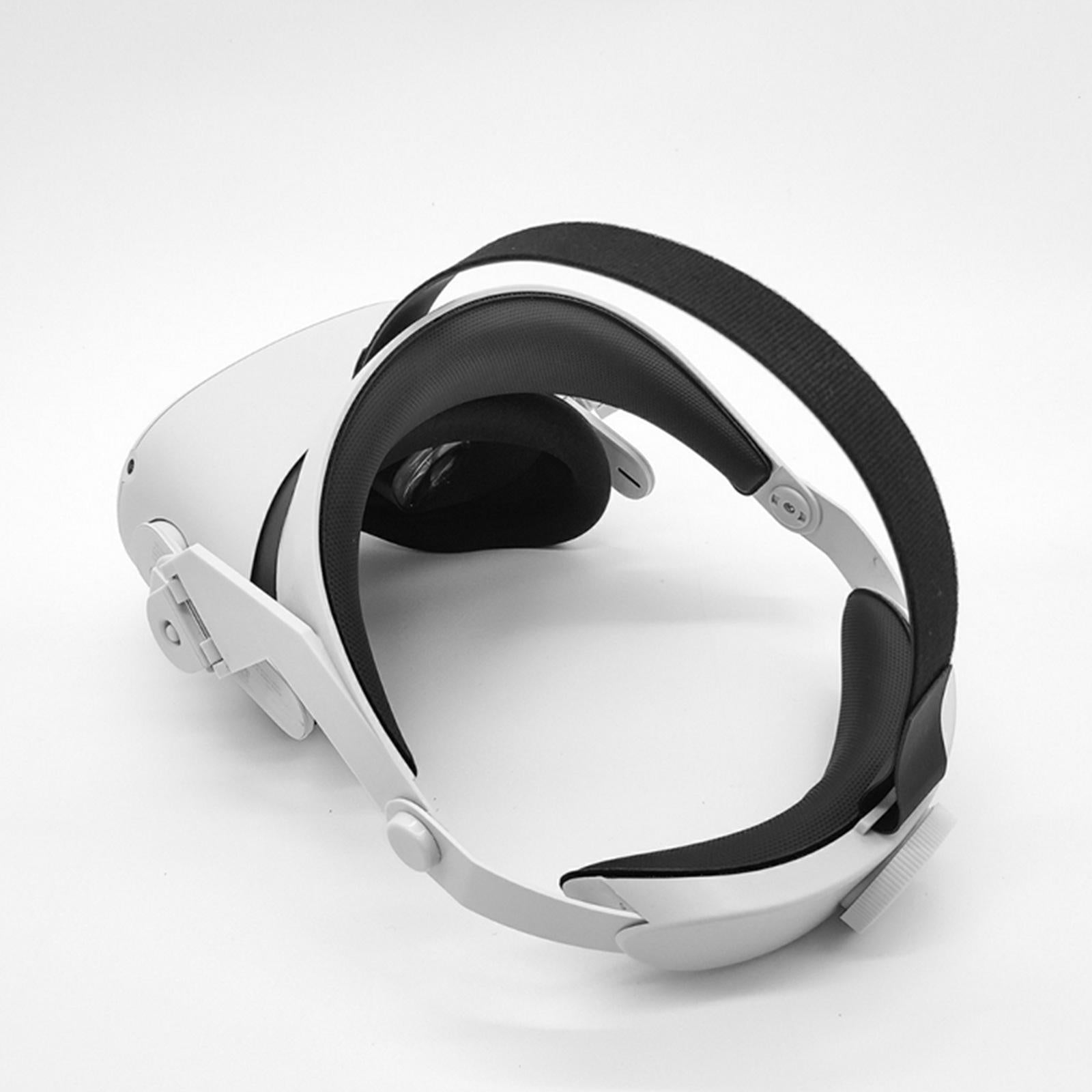 Adjustable VR Head Strap Headband for Oculus Quest 2 White Accessories