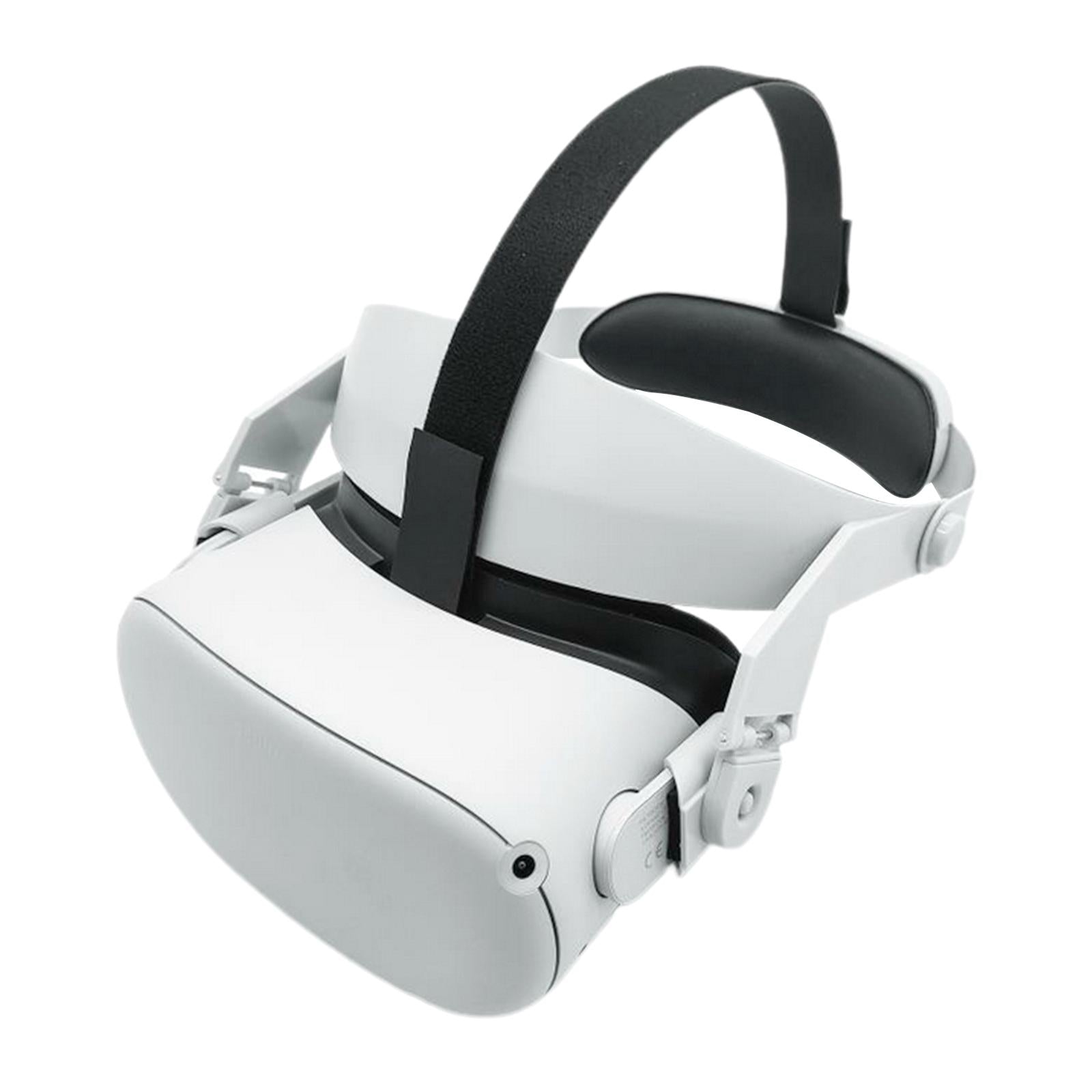 Adjustable VR Head Strap Headband for Oculus Quest 2 White Accessories