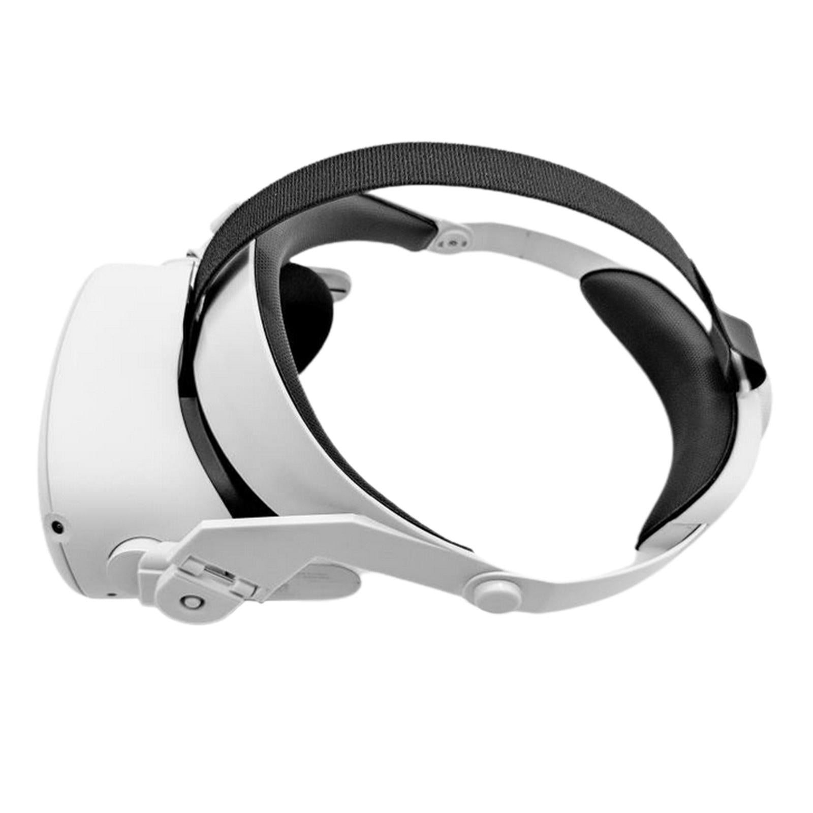 Adjustable VR Head Strap Headband for Oculus Quest 2 White Accessories