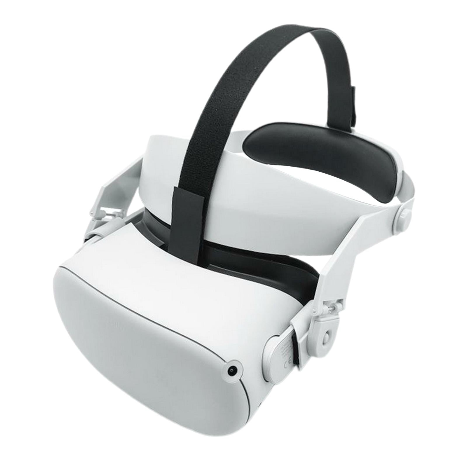 Adjustable VR Head Strap Headband for Oculus Quest 2 White Accessories