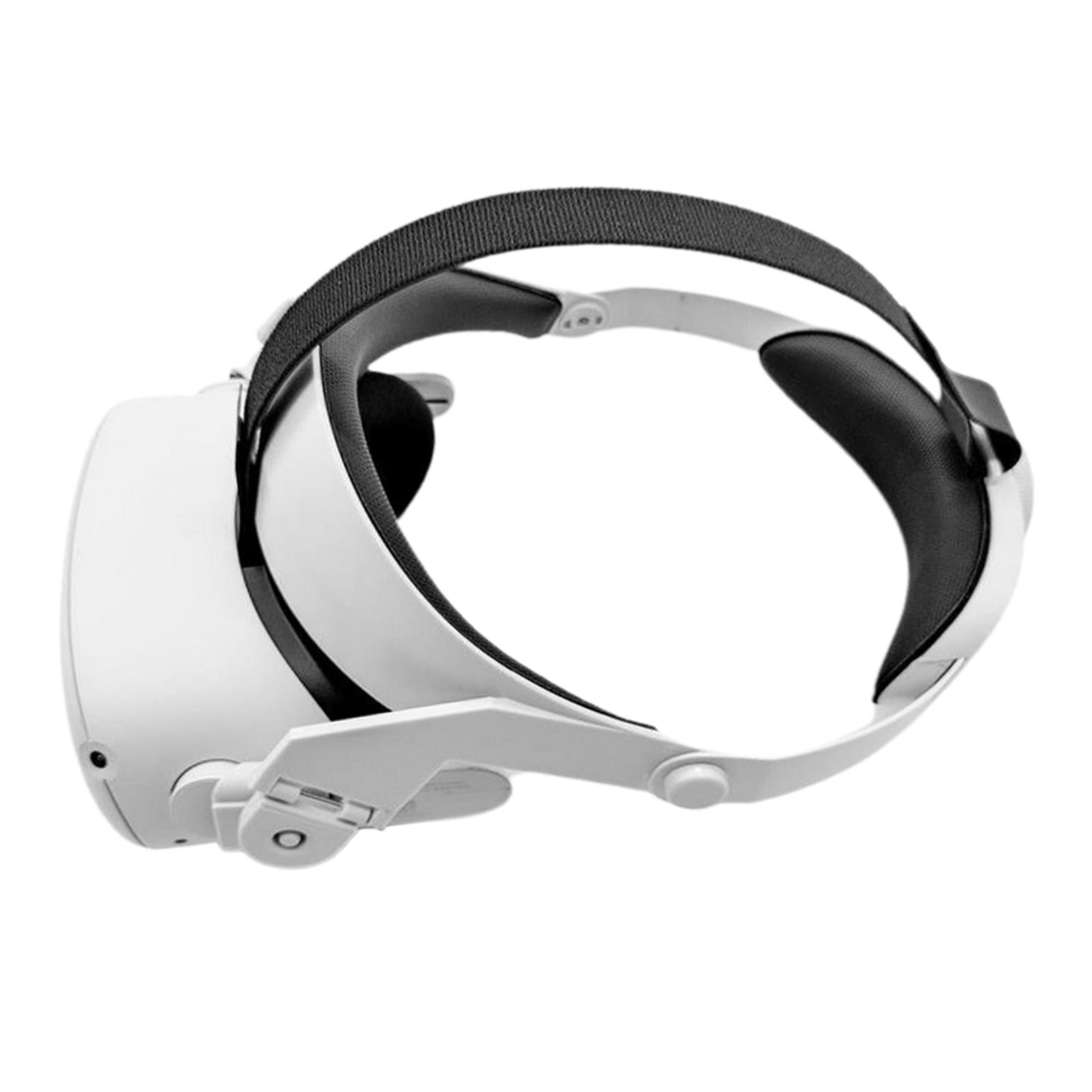 Adjustable VR Head Strap Headband for Oculus Quest 2 White Accessories