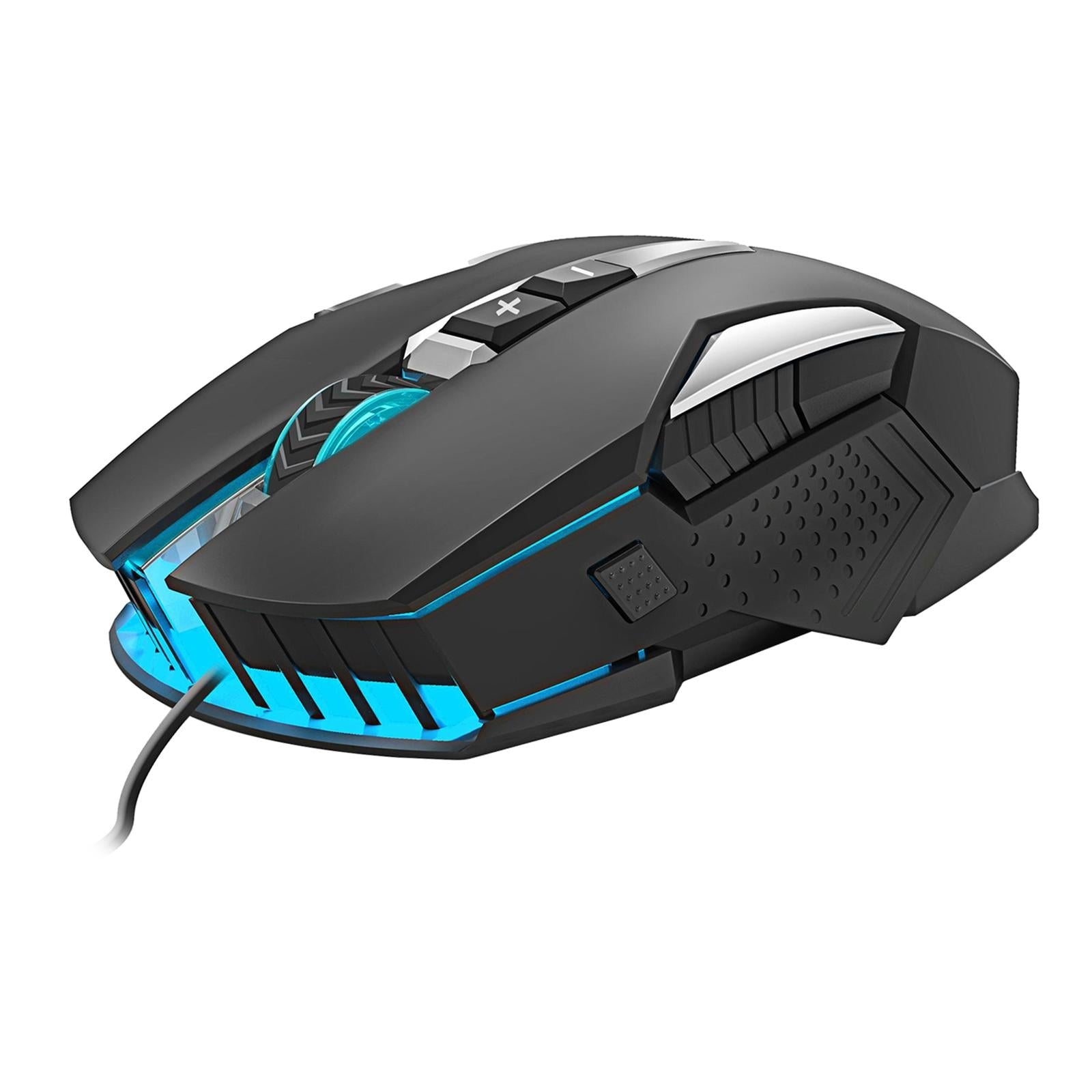 Computer Wired Gaming Mouse 4800DPI Optical Mice RGB Backlit Pro Gamer