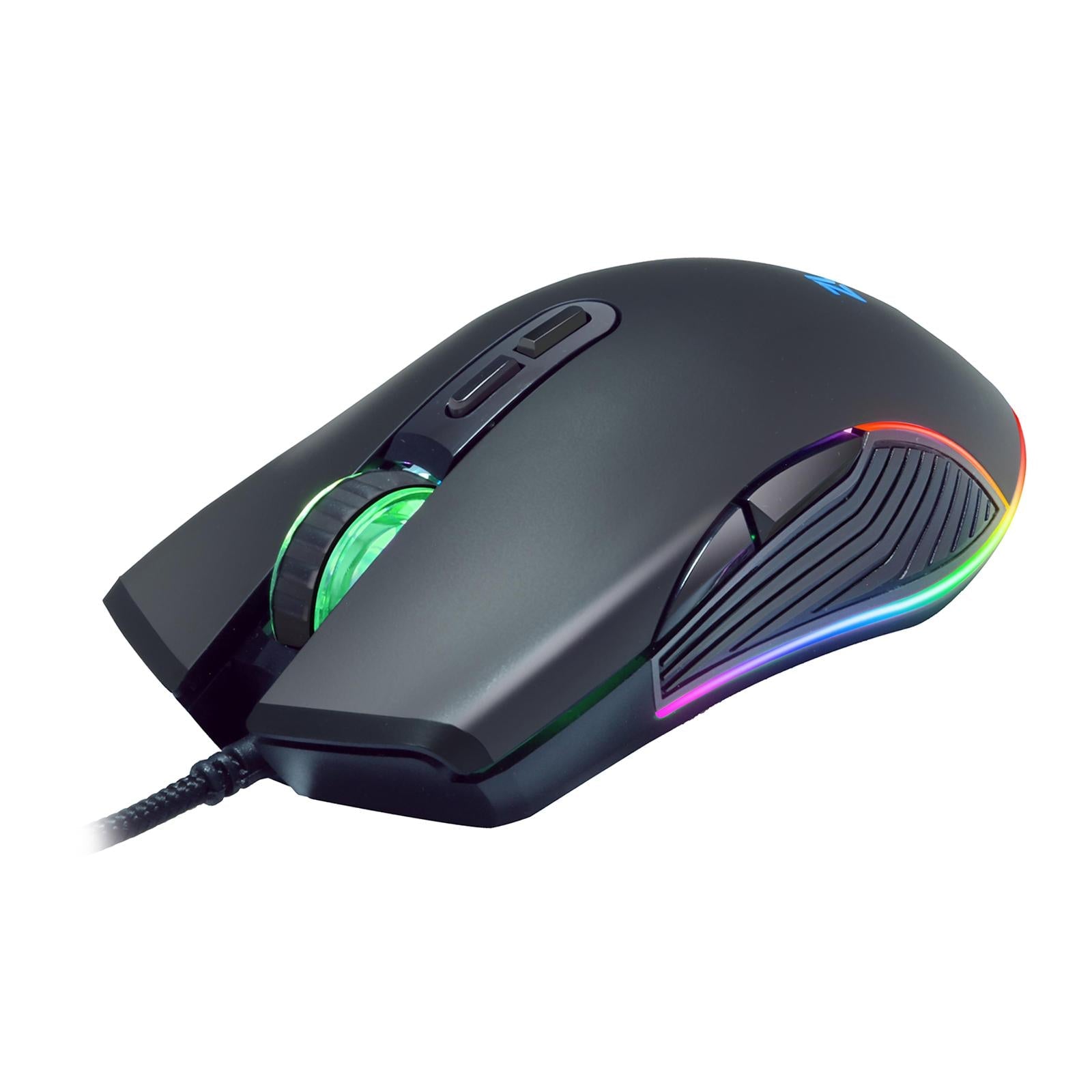 Computer Wired Gaming Mouse 3600 DPI Optical Mice RGB Backlit Pro Gamer