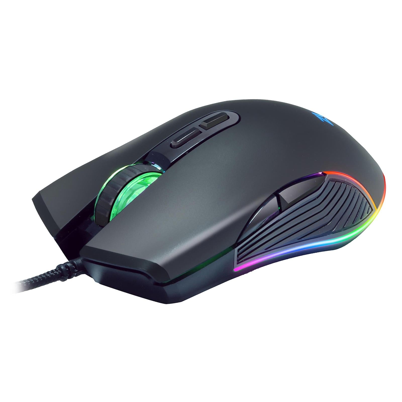 Computer Wired Gaming Mouse 3600 DPI Optical Mice RGB Backlit Pro Gamer