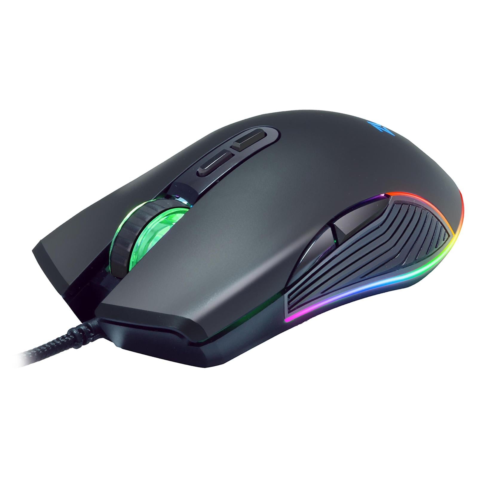 Computer Wired Gaming Mouse 3600 DPI Optical Mice RGB Backlit Pro Gamer