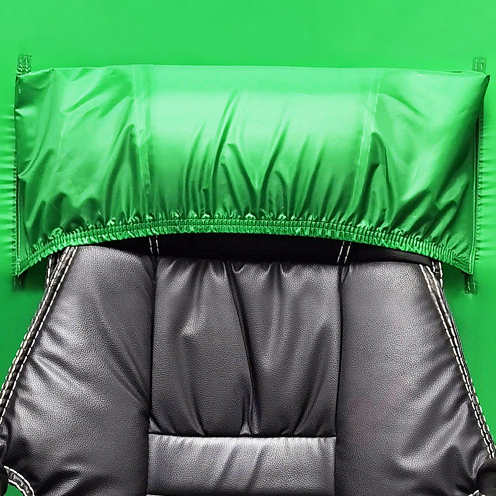 Pop up Green/Blue Screen Background Screen Backdrops Cloth for Chairs Zoom 55.90inch green