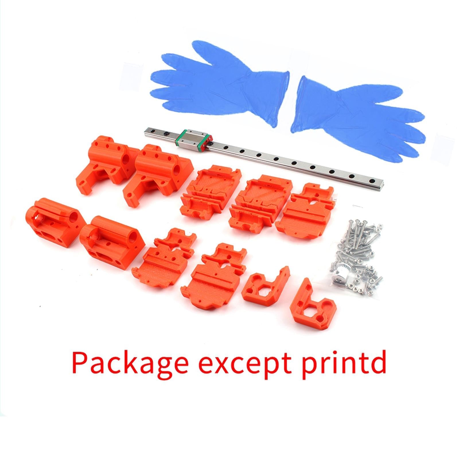 1Set X A-x-i-s Linear Rail Guide Support Kit for Prusa i3 mk3s Accessories