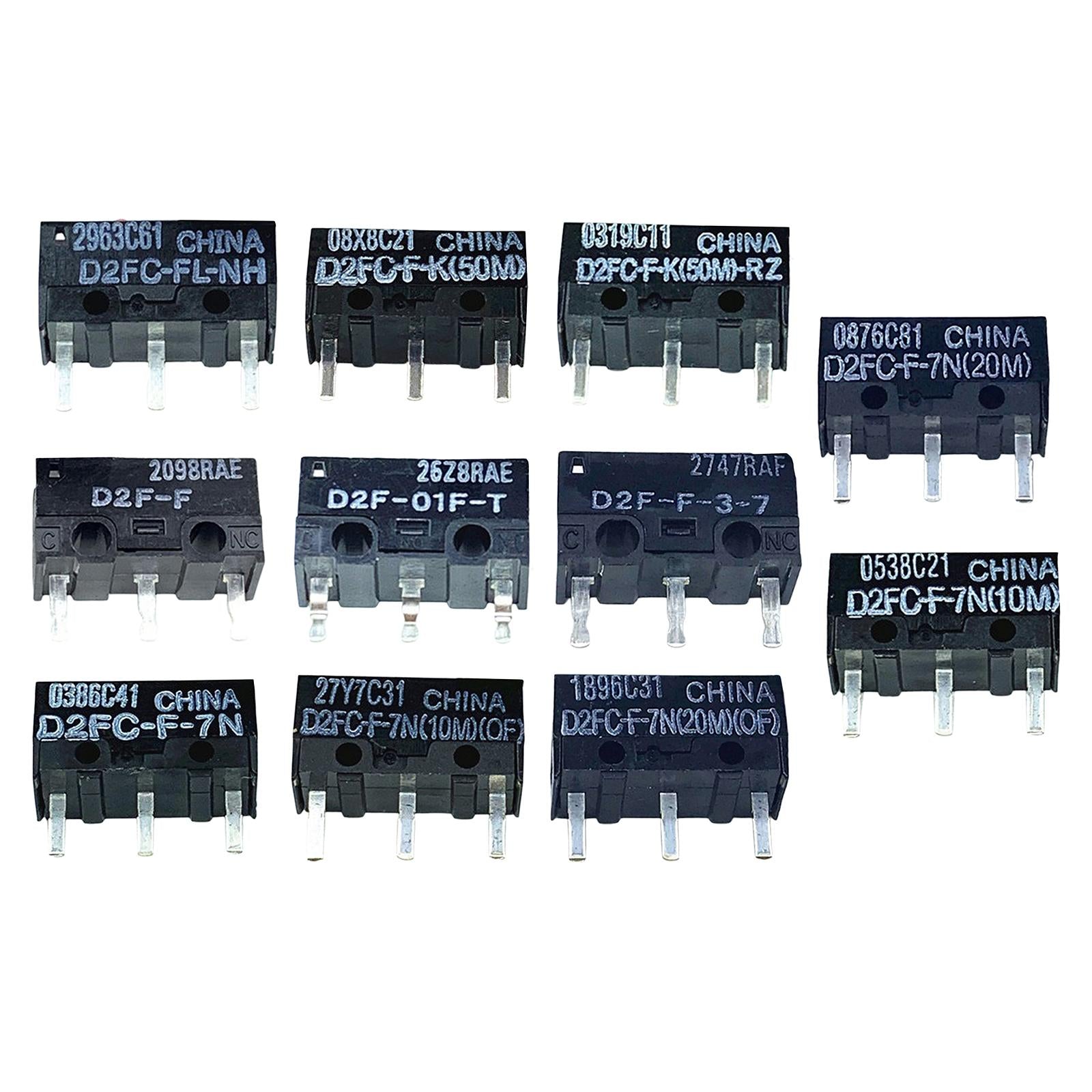 Micro Switch Microswitch Switches for Mouse Mice  D2FC-F-7N