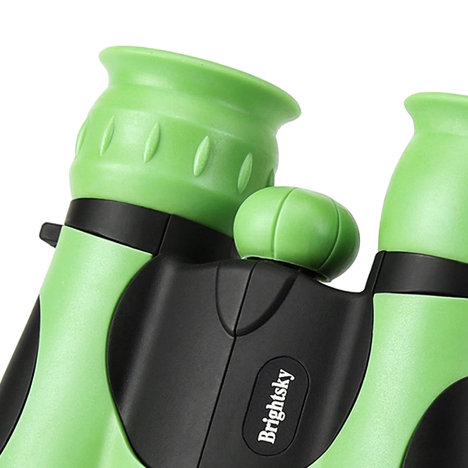 Shockproof Binoculars Small 8x21 for Kids Discover Travel Camping green