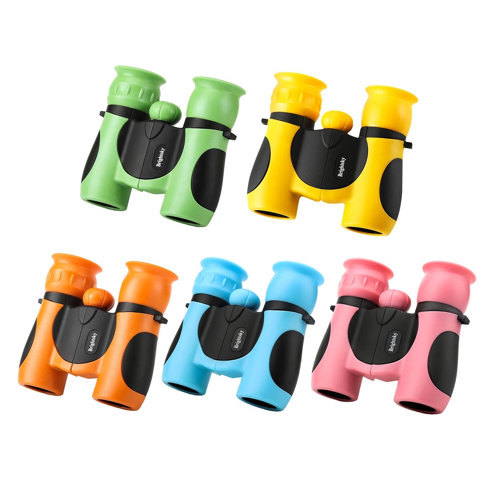 Shockproof Binoculars Small 8x21 for Kids Discover Travel Camping green