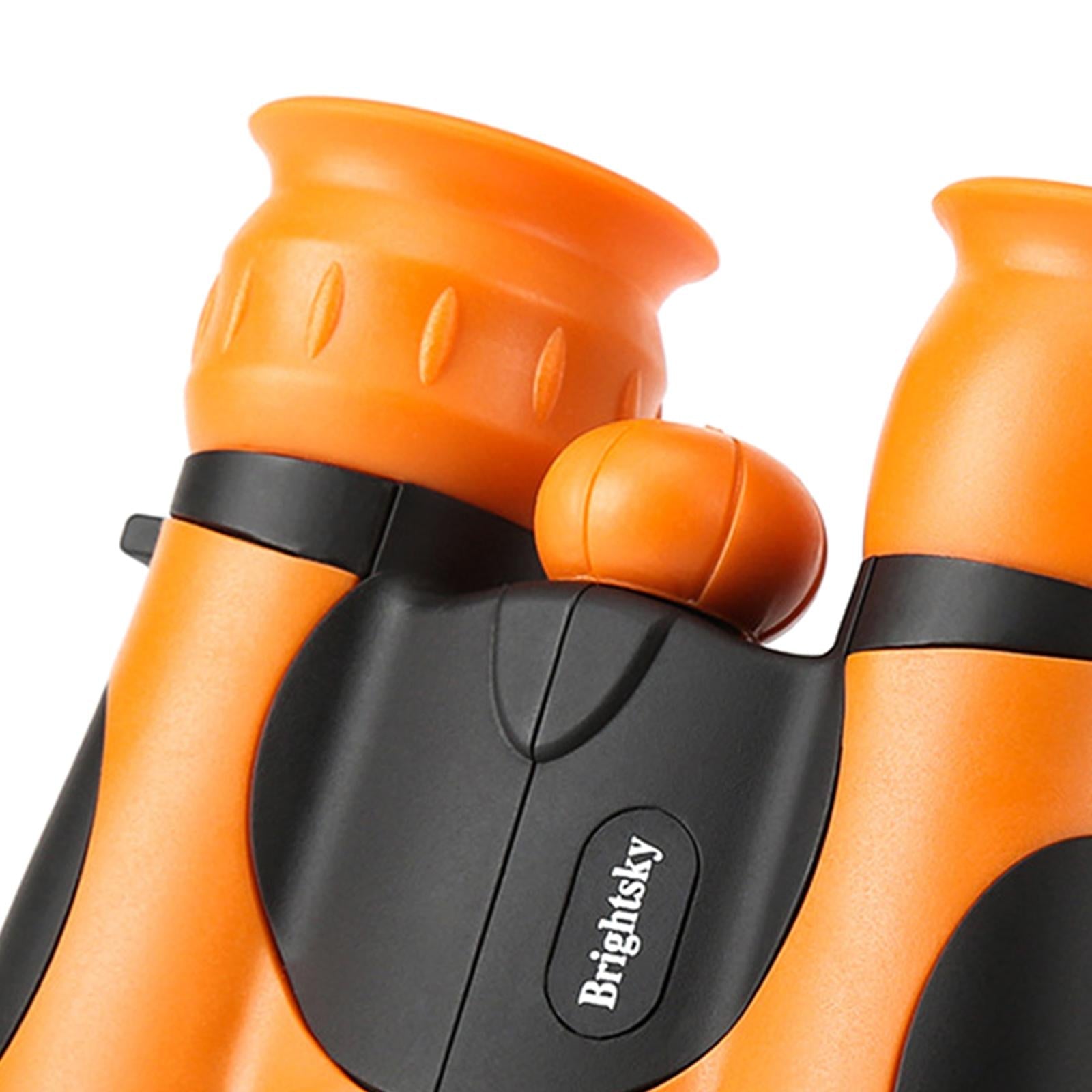 Shockproof Binoculars Small 8x21 for Kids Discover Travel Camping orange