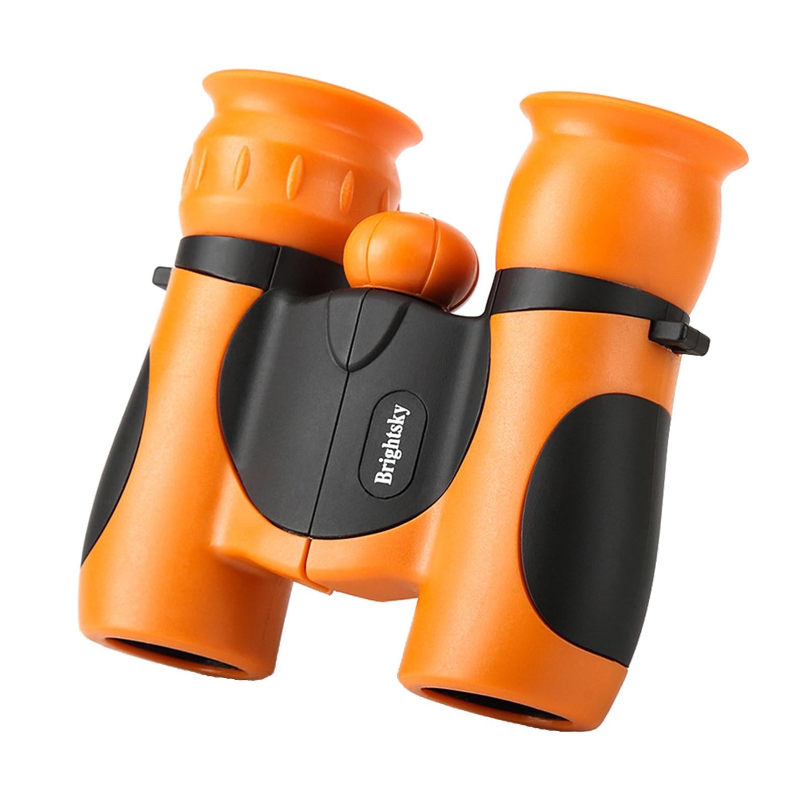 Shockproof Binoculars Small 8x21 for Kids Discover Travel Camping orange