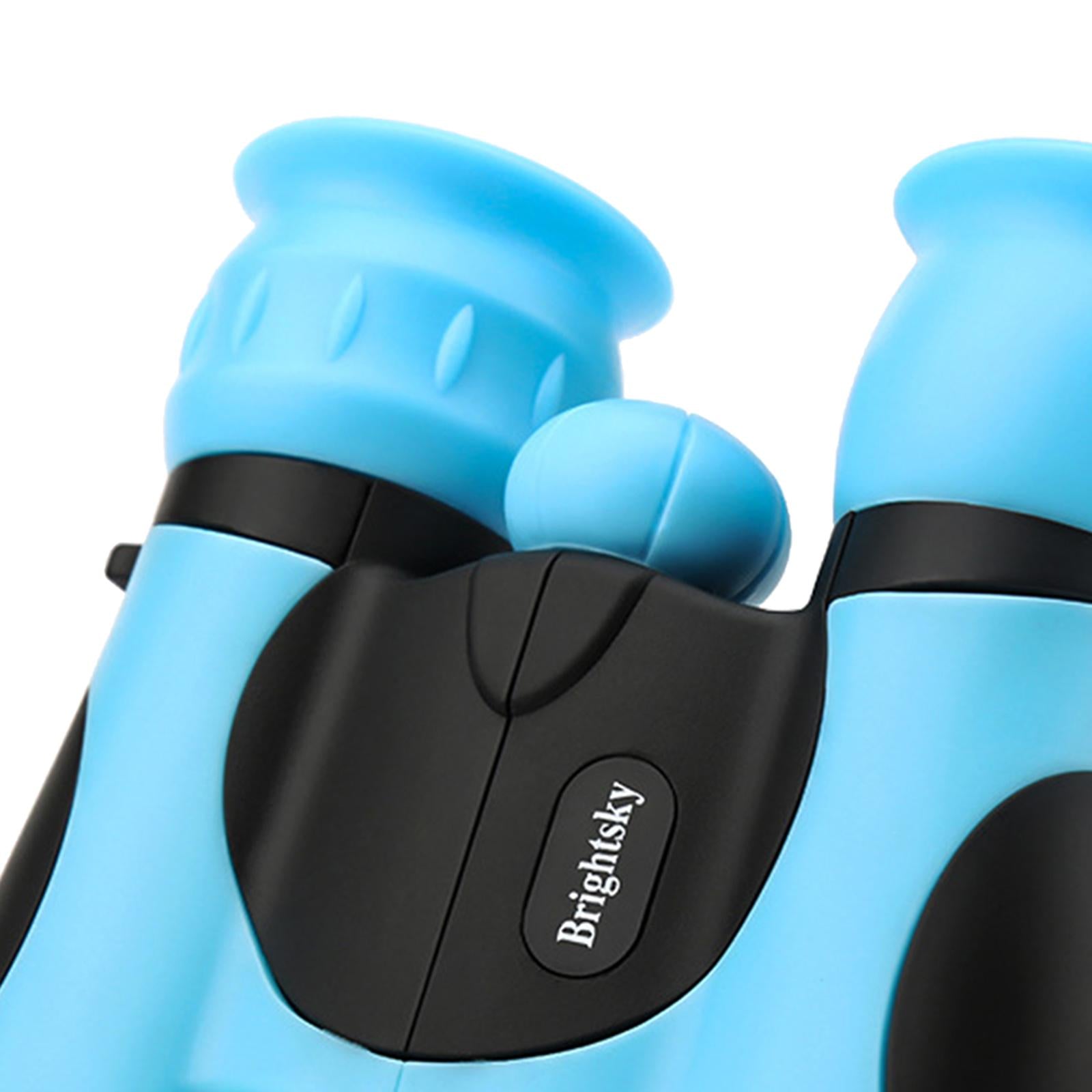 Shockproof Binoculars Small 8x21 for Kids Discover Travel Camping blue