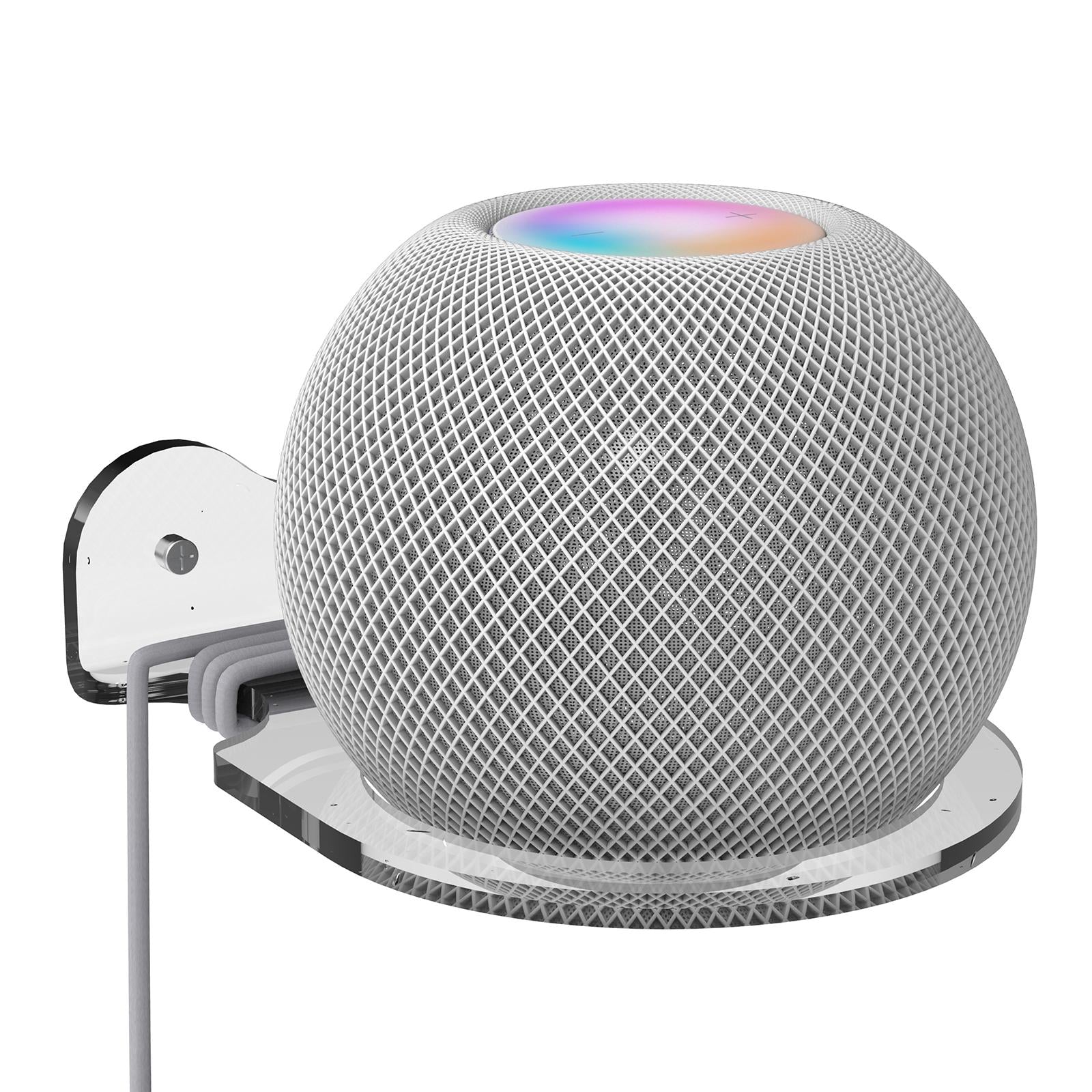 Wall Mount Holder Bracket for Echo dot 1/2/3/4 Audio Speaker  Transparent