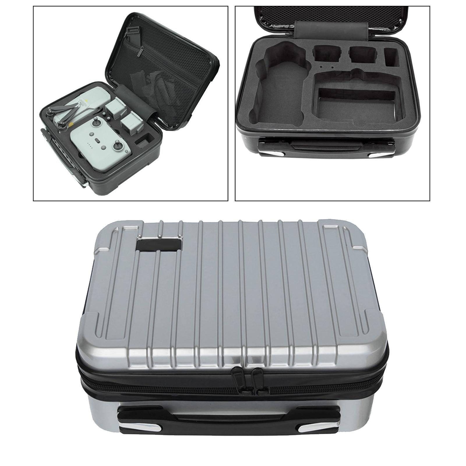 Waterproof Shockproof Storage Bag Hard Case for DJI Air 2S Silver