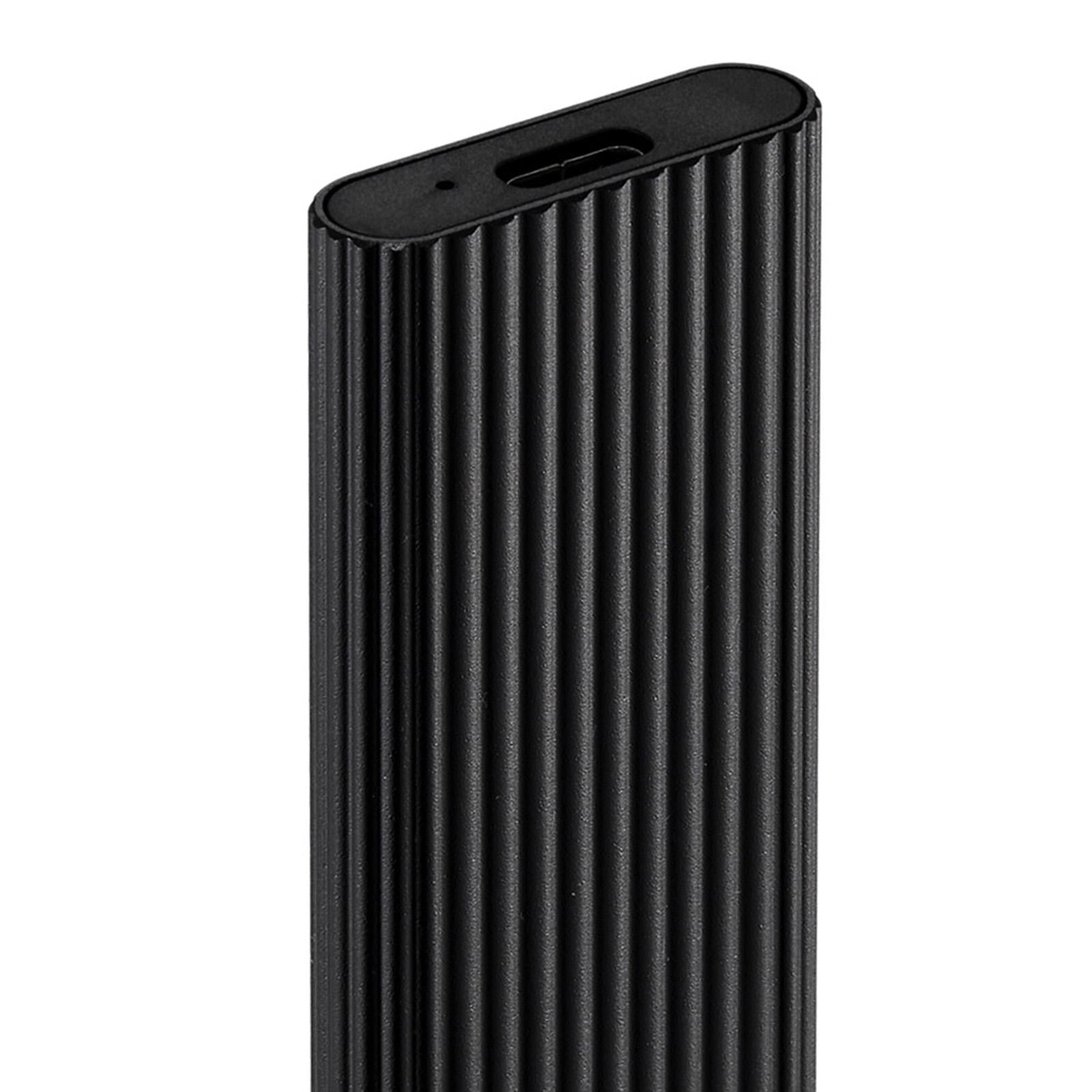 Aluminum Alloy 1TB SSD External Portable Up to 430 MB/s USB 3.1 Gen-1 black