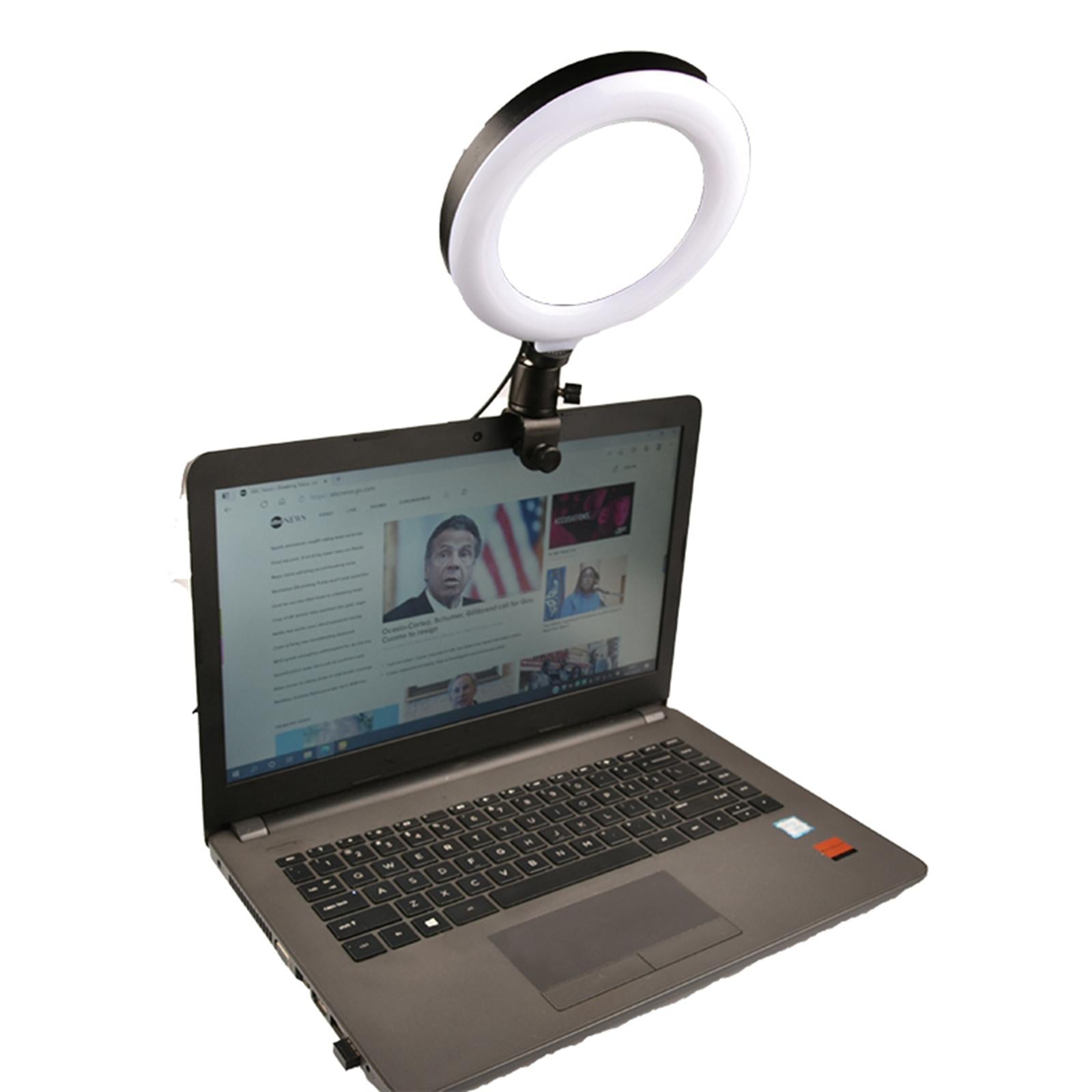 6 Ring Light for Computer Laptop Video Conference Lights for Live Streaming