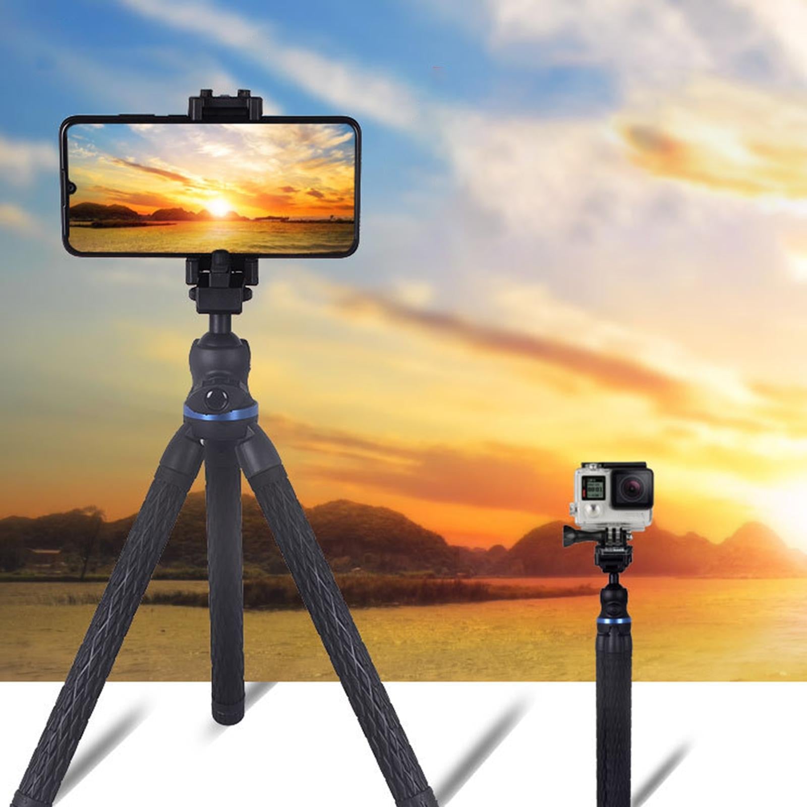 Travel Phone Tripod Stand Mount with Ball Head for Live Stream