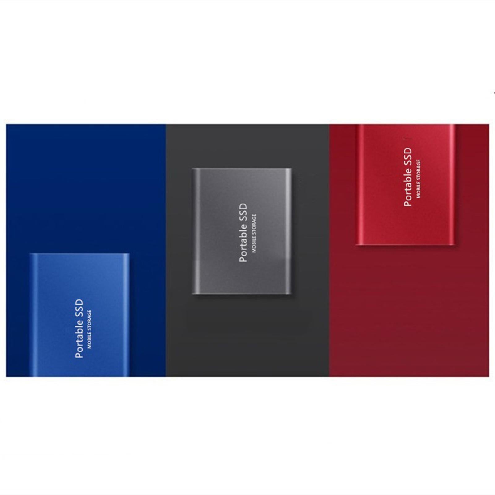 USB 3.1 Gen-1 SSD External Storage Up to 1050 MB/s red 500GB