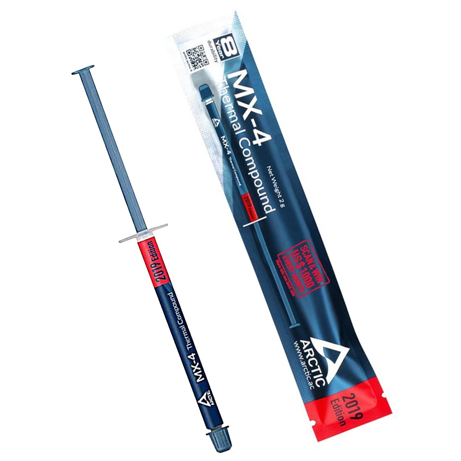 MX-4 2 Grams Thermal Compound Paste for All Coolers Easy to Apply 1piece