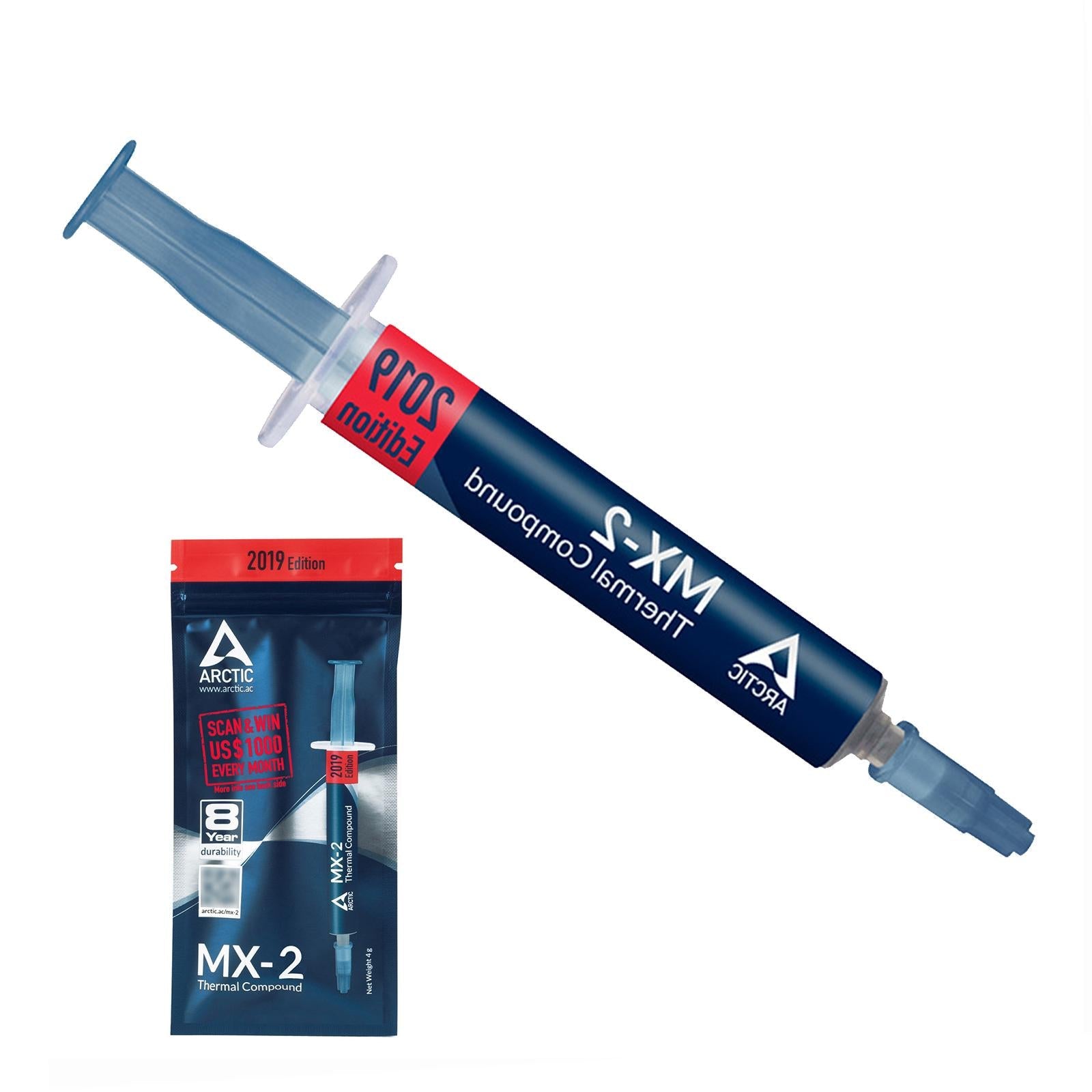 MX-2 4 Grams Thermal Compound Paste Heatsink Paste for All Coolers Replace