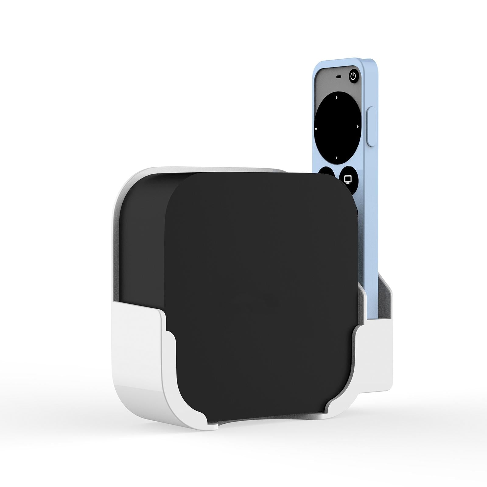 Plastic Remote Control Cover Mount Holder for Apple TV6  Black Blue