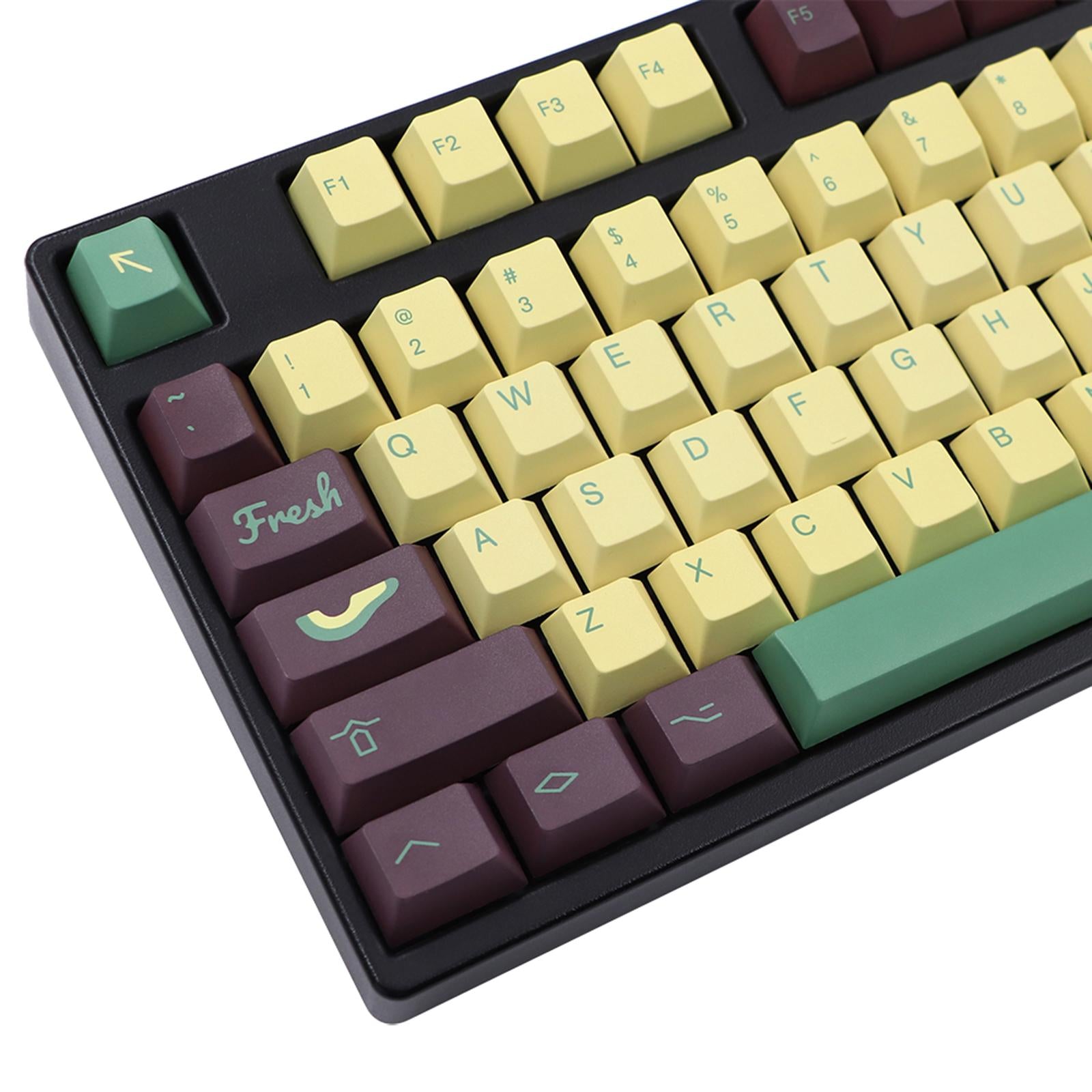 135-key Avocado style DYE-Sub PBT Keycaps Set for Most Mechanical Keyboards