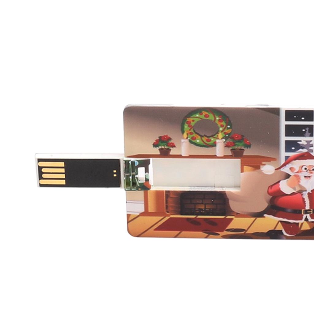 Santa Claus USB Flash Drive Thumb USB Drive U Disk Memory Stick 4GB