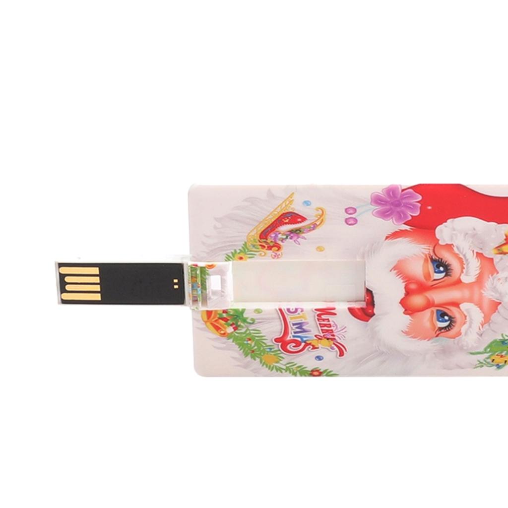 Santa Claus USB Flash Drive Thumb Drive U Disk USB Drive Memory Stick 4GB