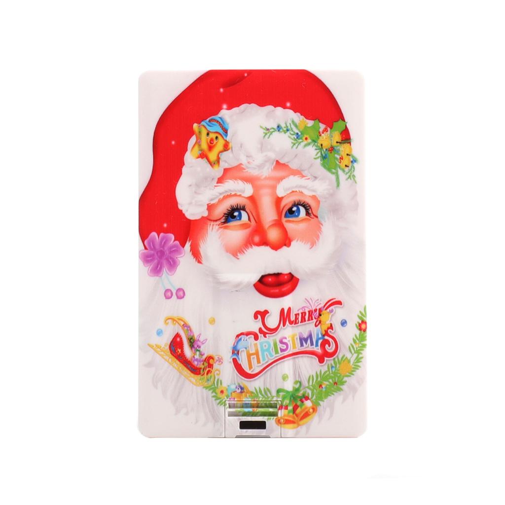 Santa Claus USB Flash Drive Thumb Drive U Disk USB Drive Memory Stick 4GB