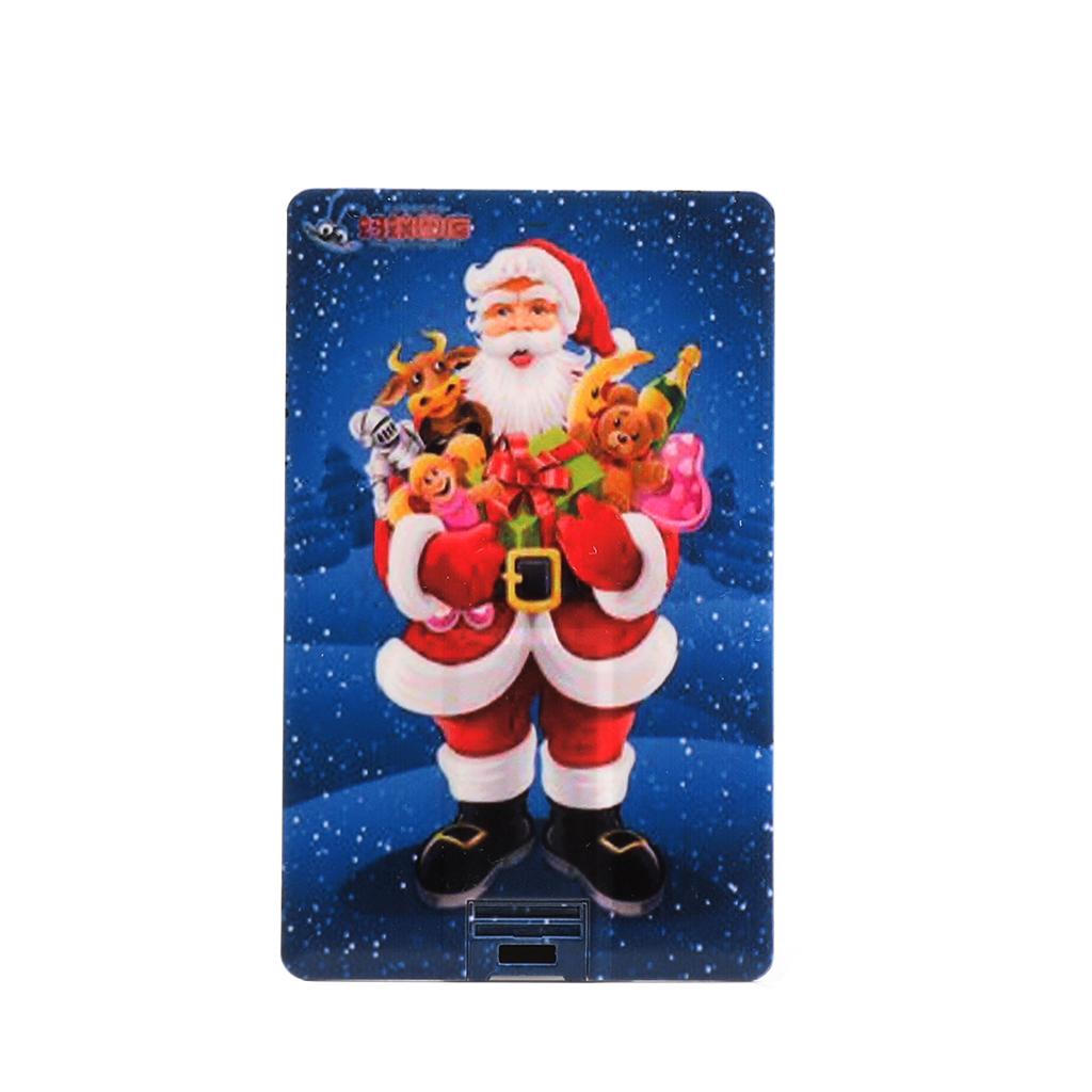 Santa Claus Shape USB Flash Drive Thumb USB Drive Memory Stick 4GB