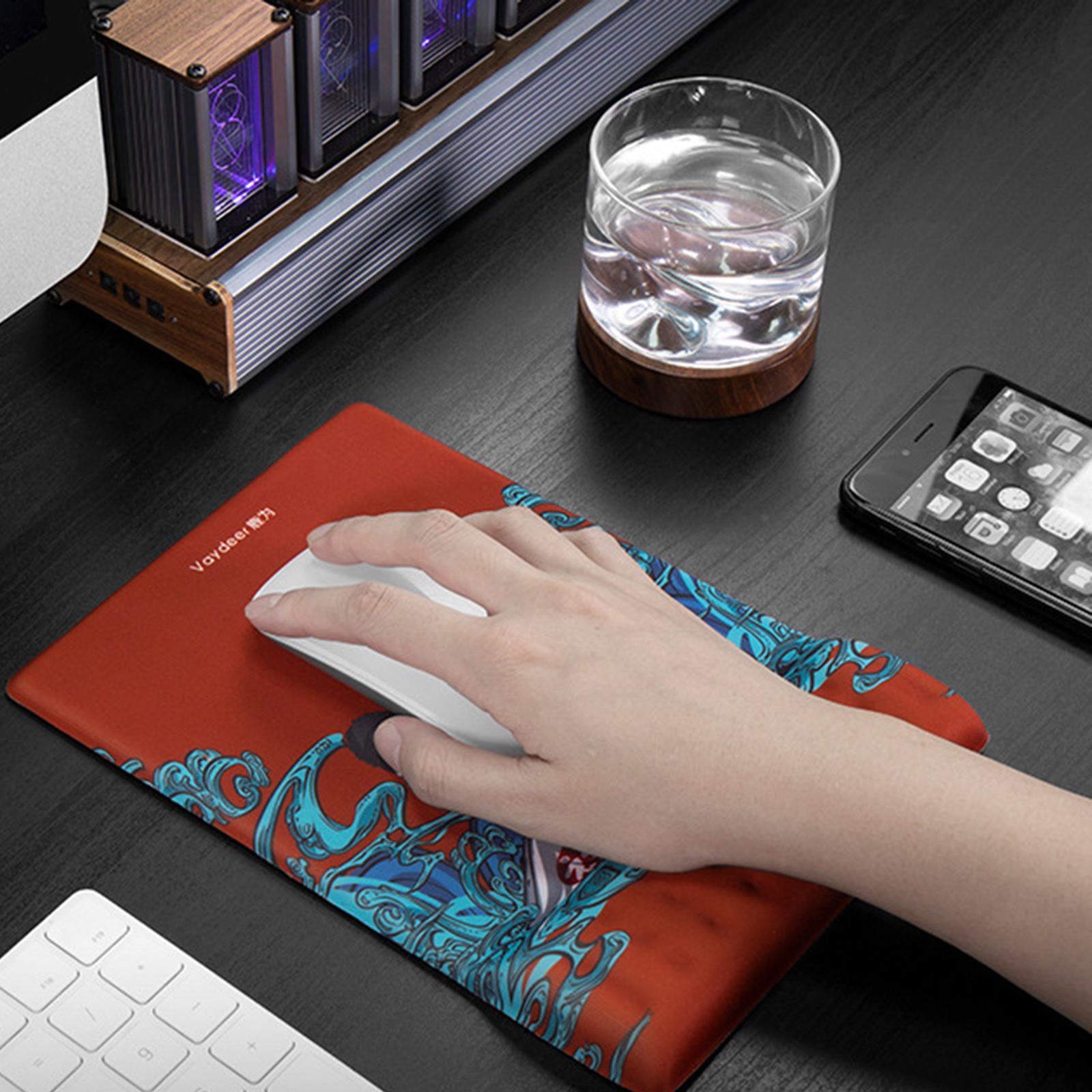 Memory Foam Ergonomic Keyboard and Mouse Wrist Rest Pad Support Easy Typing Mouse Pad