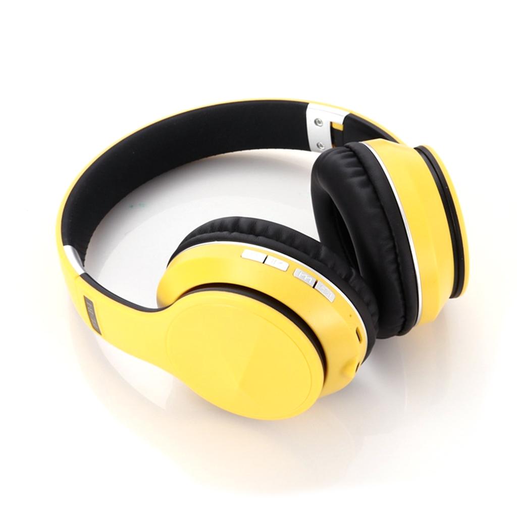 Bluetooth Headphones Head-mounted Hi-Fi Stereo Built-in Mic for Cell Phone