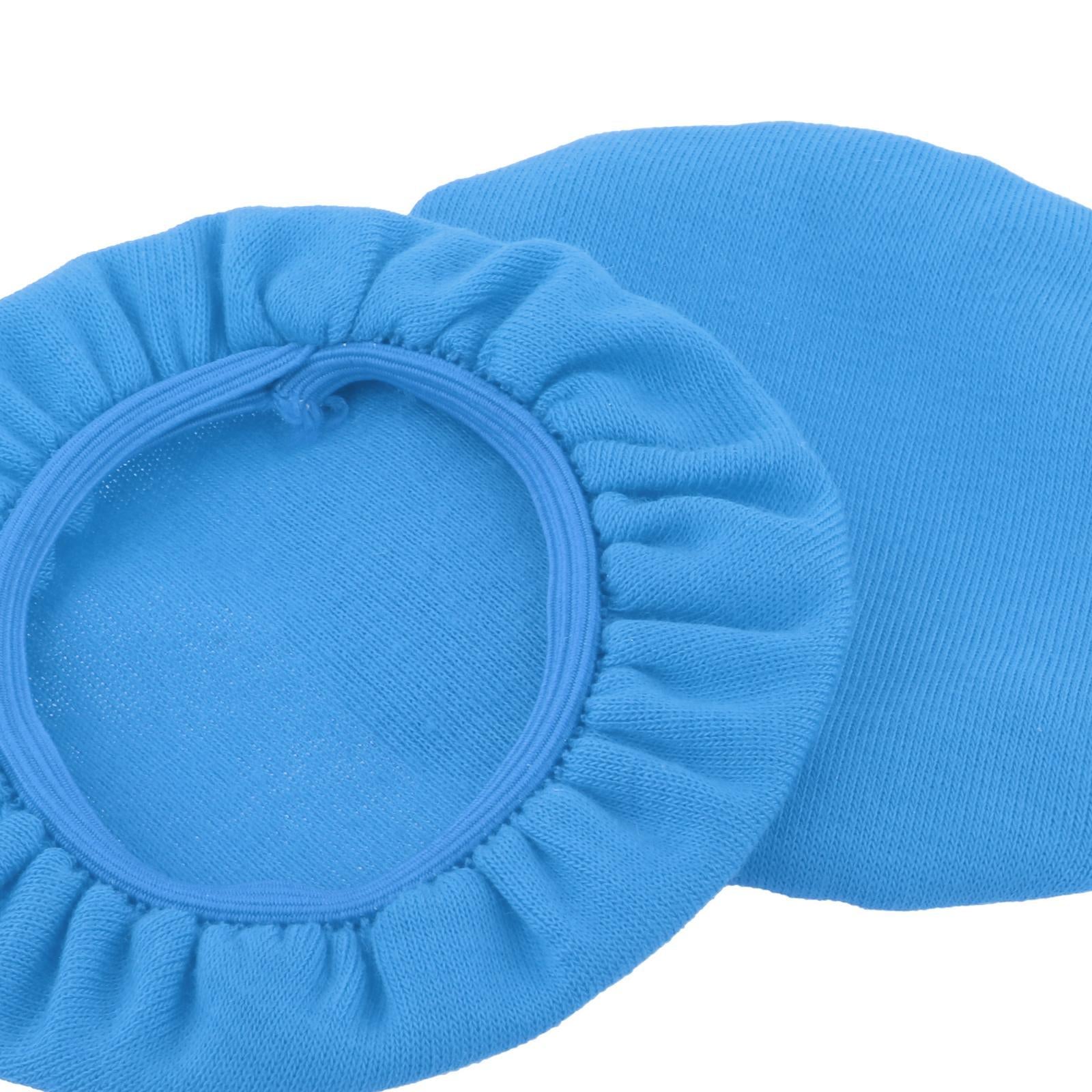 Headphone Covers Universal Durable Washable for Headsets 8cm  blue