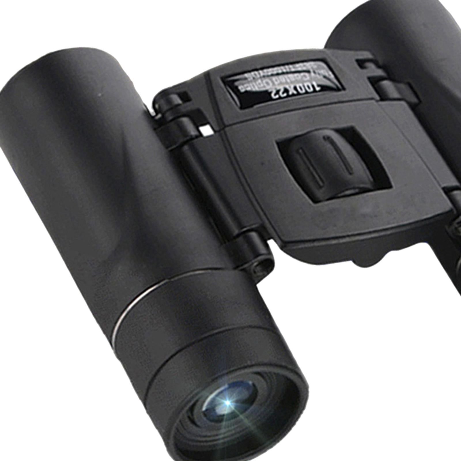 100x22 Binoculars Quick Focus Mini Size Phone Telescope Bird Watching Sports