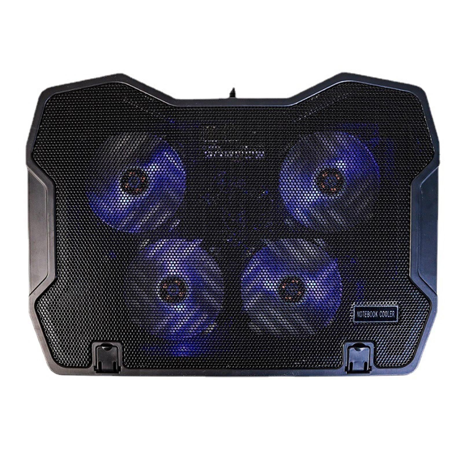 Quiet Laptop Cooling Pad Cooler Gaming for 14-17'' Laptop Computer Portable