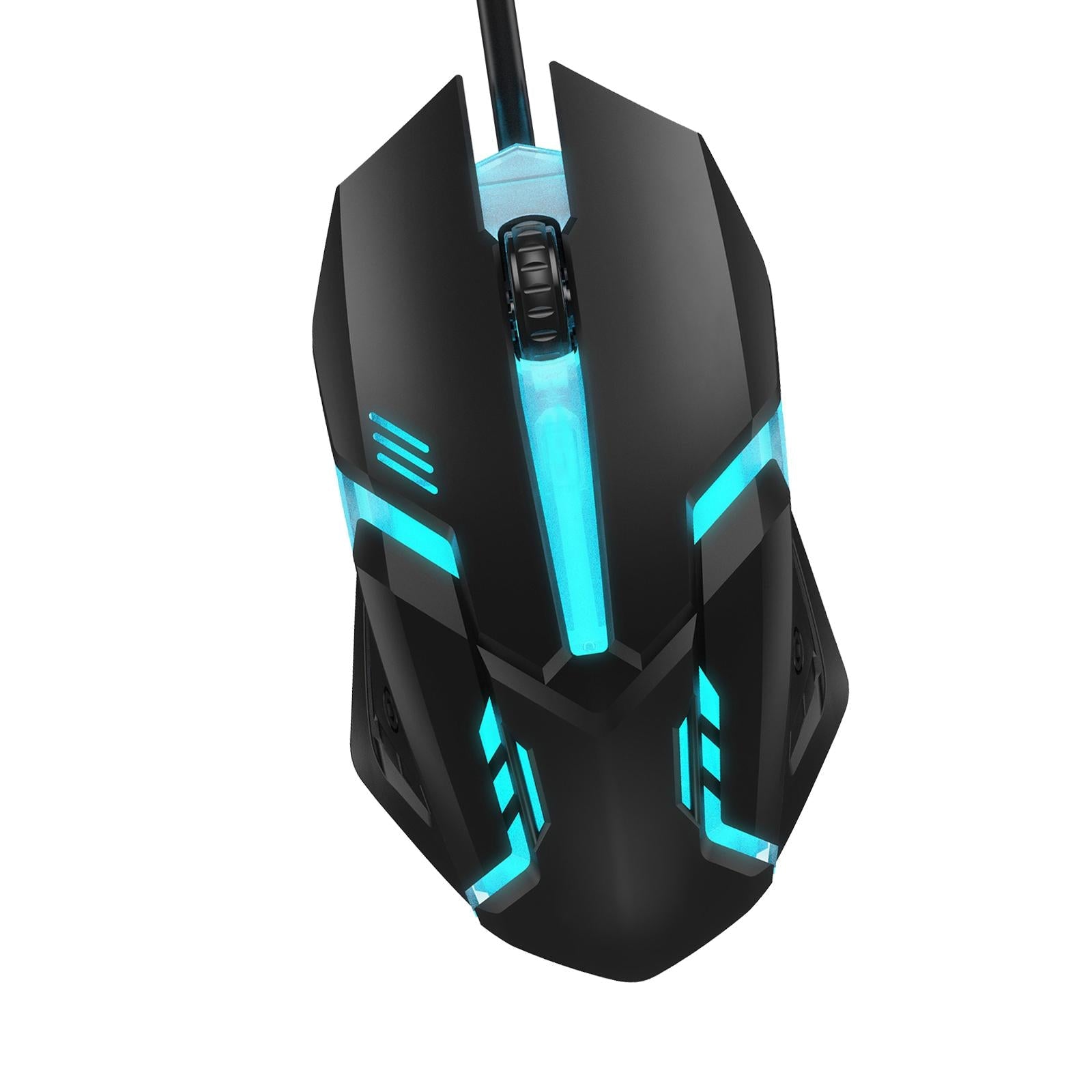 Wired Gaming Mouse with Backlights Adjustable DPI Universal for PC Laptop