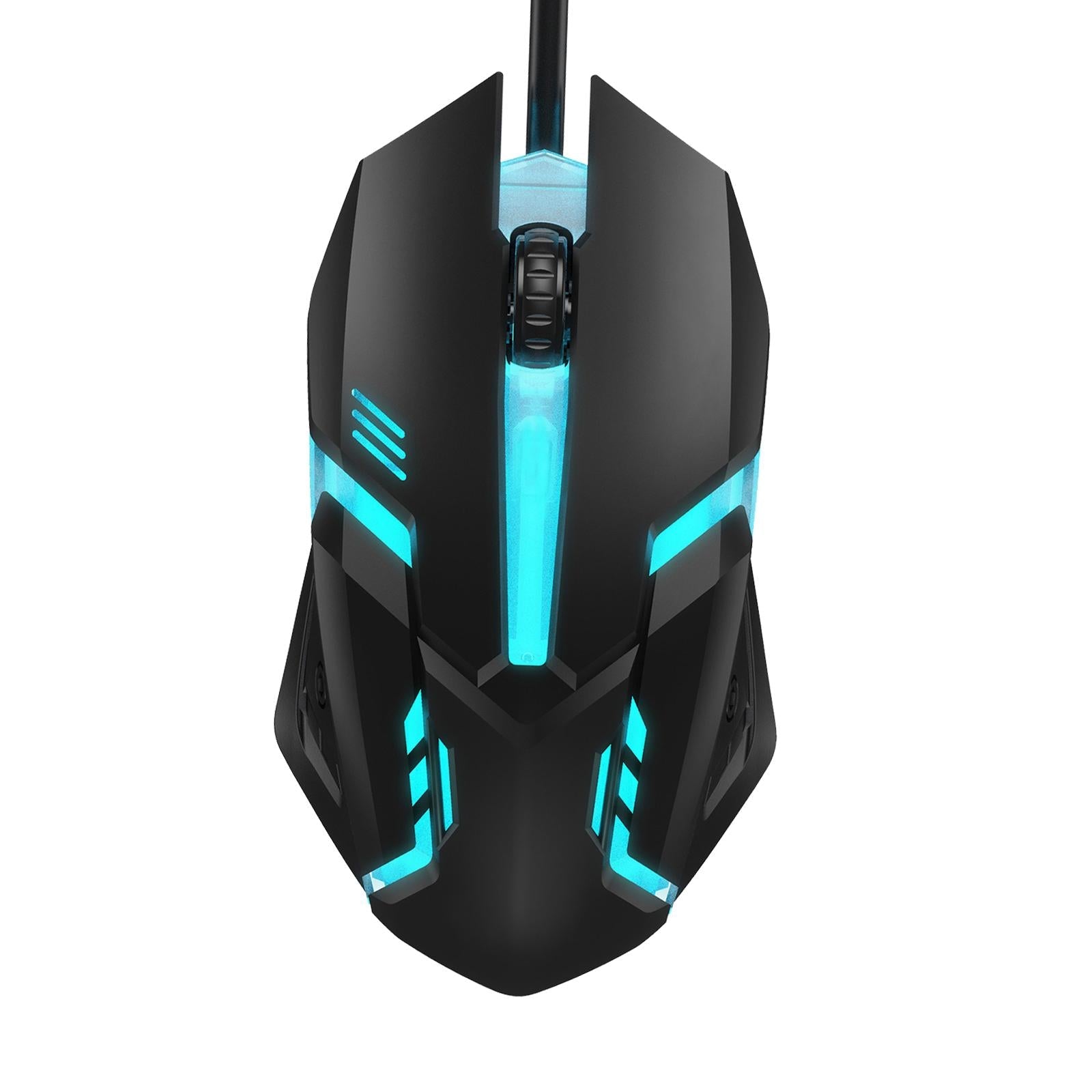 Wired Gaming Mouse with Backlights Adjustable DPI Universal for PC Laptop