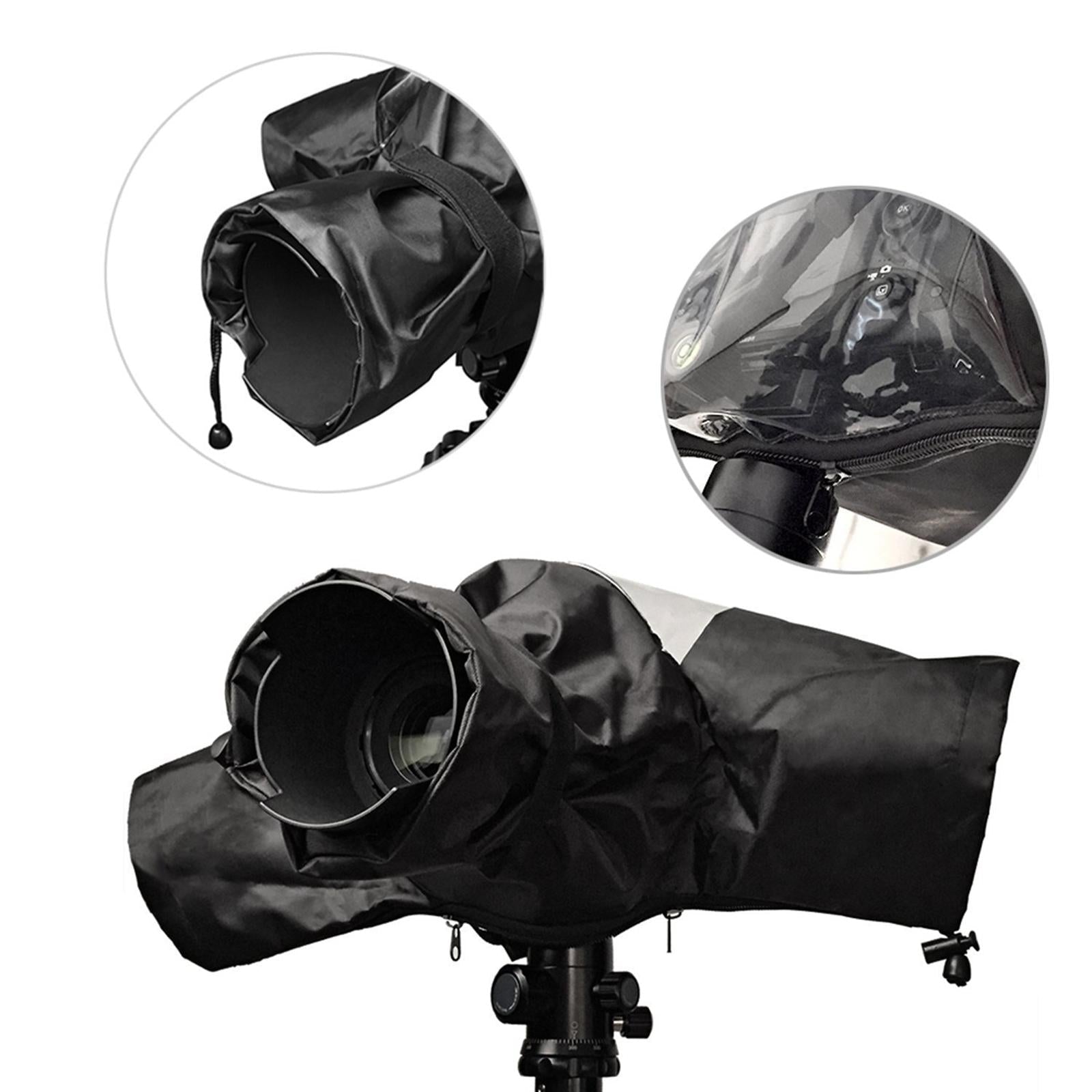 Camera Rain Cover Protection with Enclosed Hand Sleeves for Photography