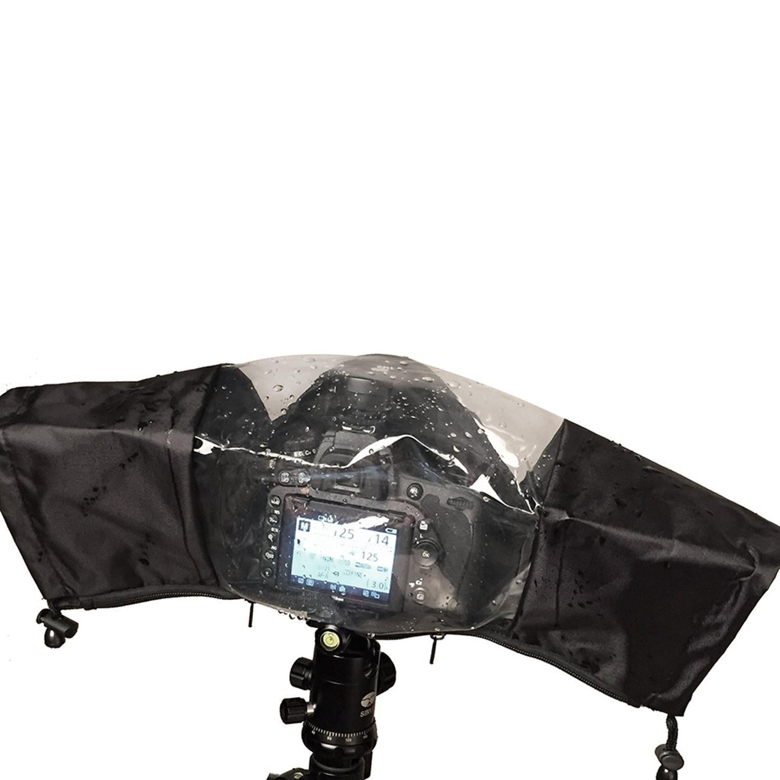 Camera Rain Cover Protection with Enclosed Hand Sleeves for Photography