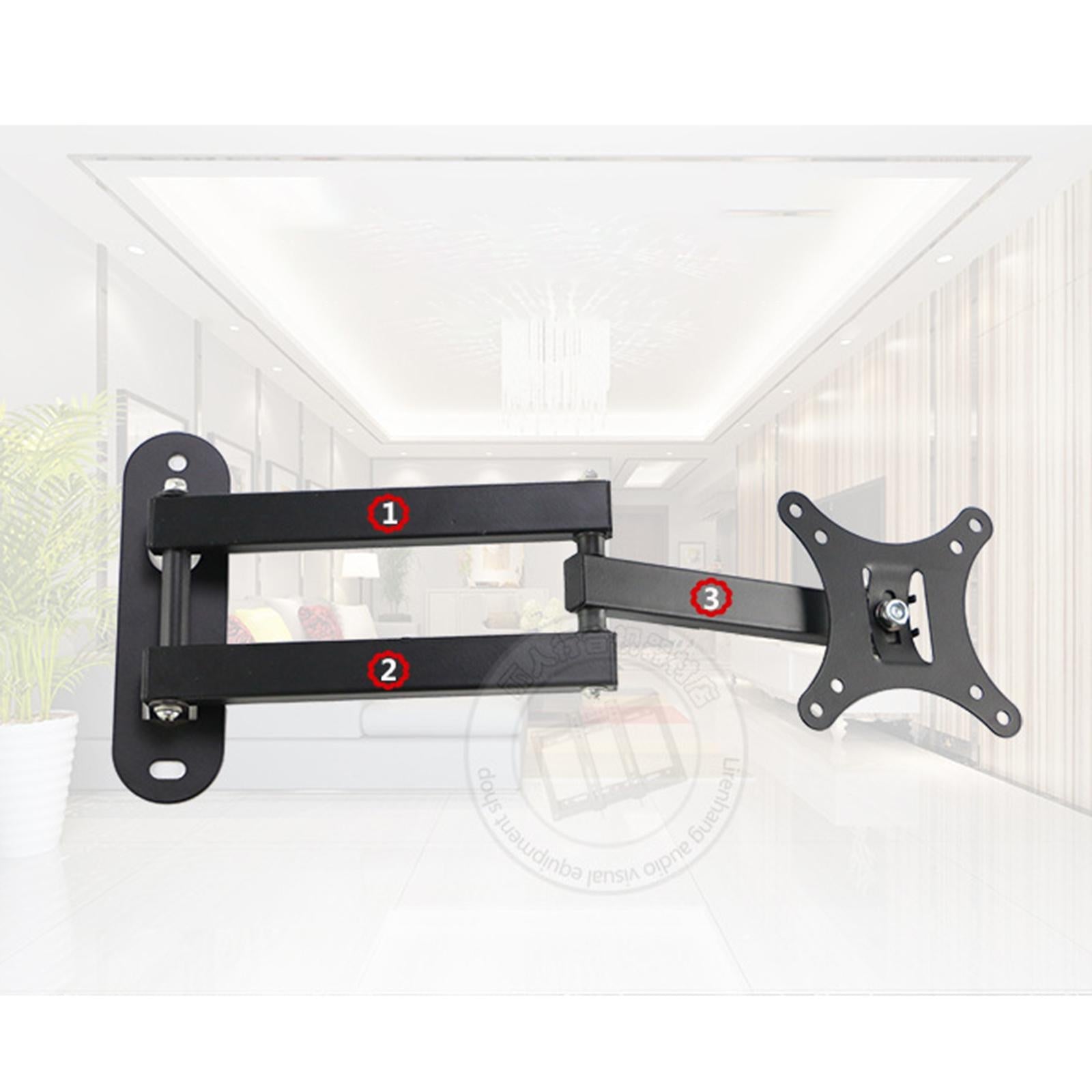 TV Wall Mount Bracket Tilt Swivel for Most 10-26 inch TV Flat Panel Screen