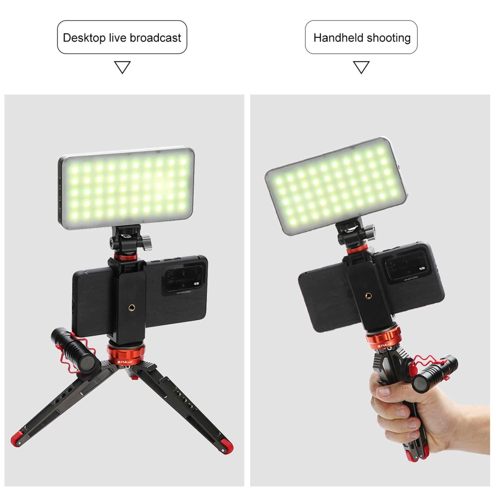 Tripod Holder Extendable for DSLR for Vlogging Live Live Stream Makeup