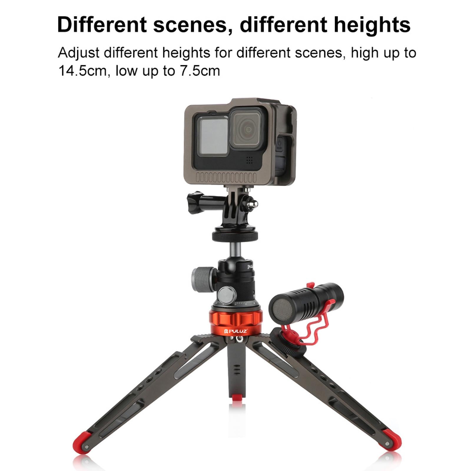 Tripod Holder Extendable for DSLR for Vlogging Live Live Stream Makeup