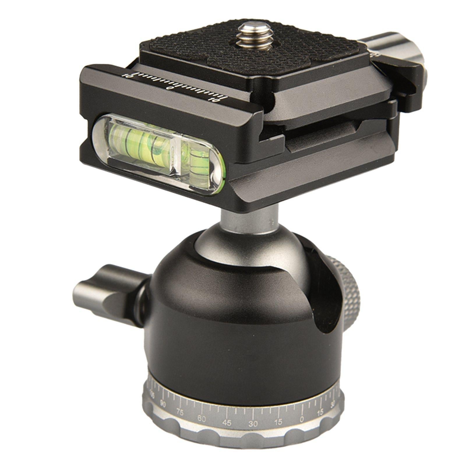 Tripod Ball Head Two Axis Level 360 Degree Rotating for DSLR Slr Video